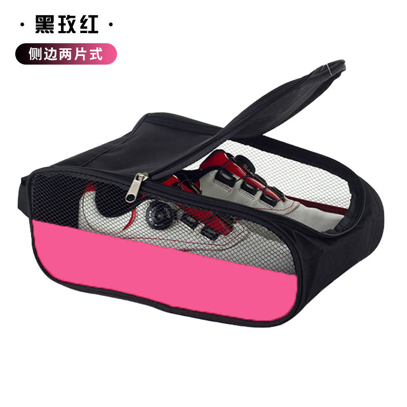 Bolsa de golf de Venta caliente global bolsa de viaje Bola de almacenamiento a prueba de polvo transpirable conveniente bolsa de zapatos de golf entrega de una sola pieza