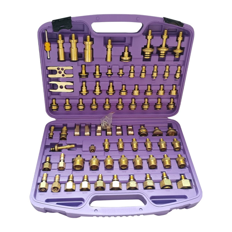 Автомобильный кондиционер Евразийская универсальная версия Инструмент для обнаружения утечек и засорения всех медных утечек и инструмент для проверки герметичности всех медных заглушек