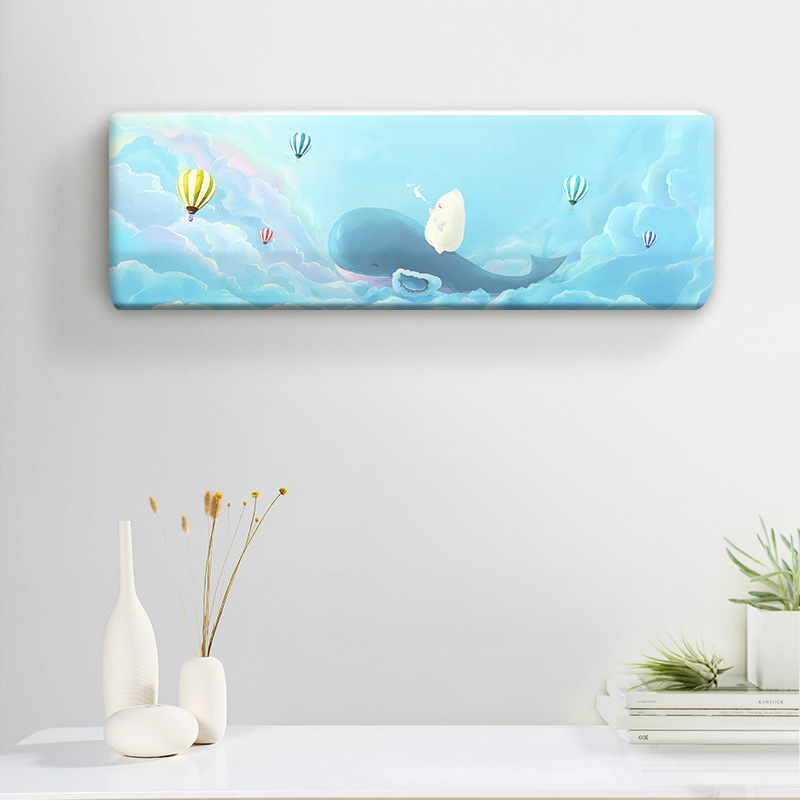 Cubierta del acondicionador de aire colgando cubierta de polvo universal 2022 Nuevo Hogar cubierta colgante cubierta de alta cubierta elástica cubierta de tela al por mayor