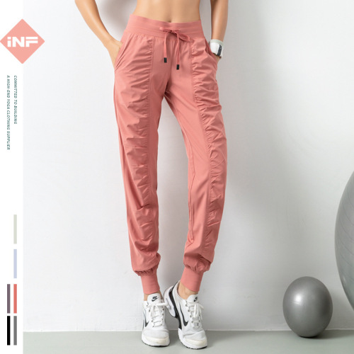 2024 loose sports pants for women, slimming, quick-drying trousers, casual running fitness leggings sweatpants, breathable yoga pants