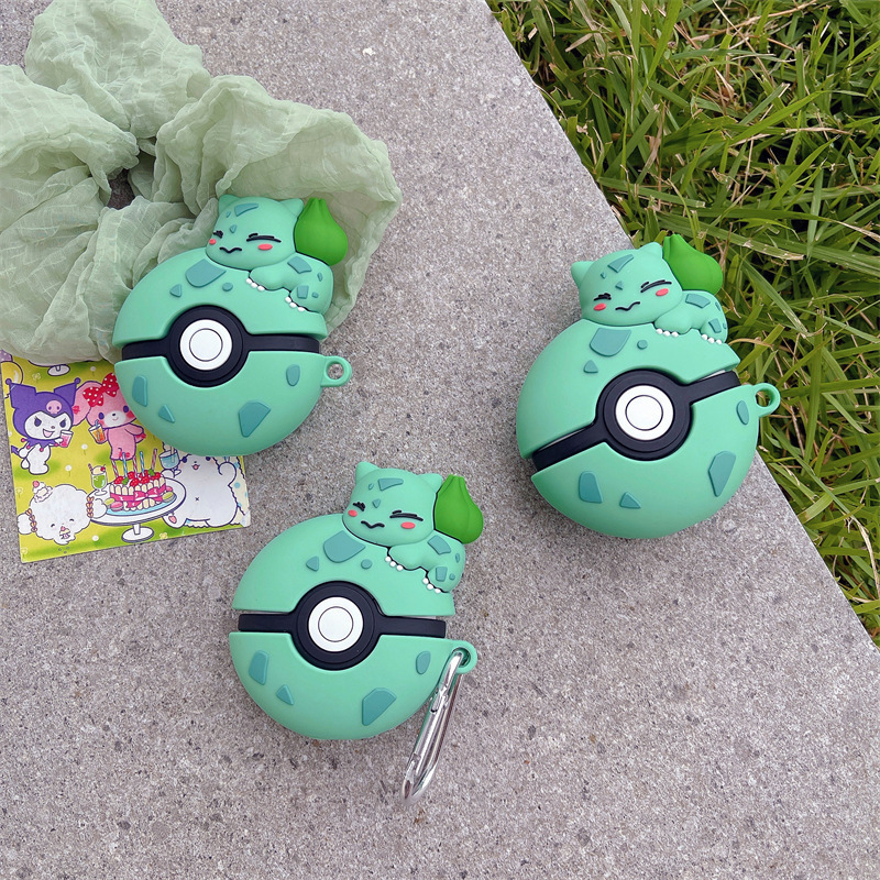 Japanese magic frog seed elf ball airpods pro2 protective case suitable for 2/3 generation Apple Bluetooth headset case