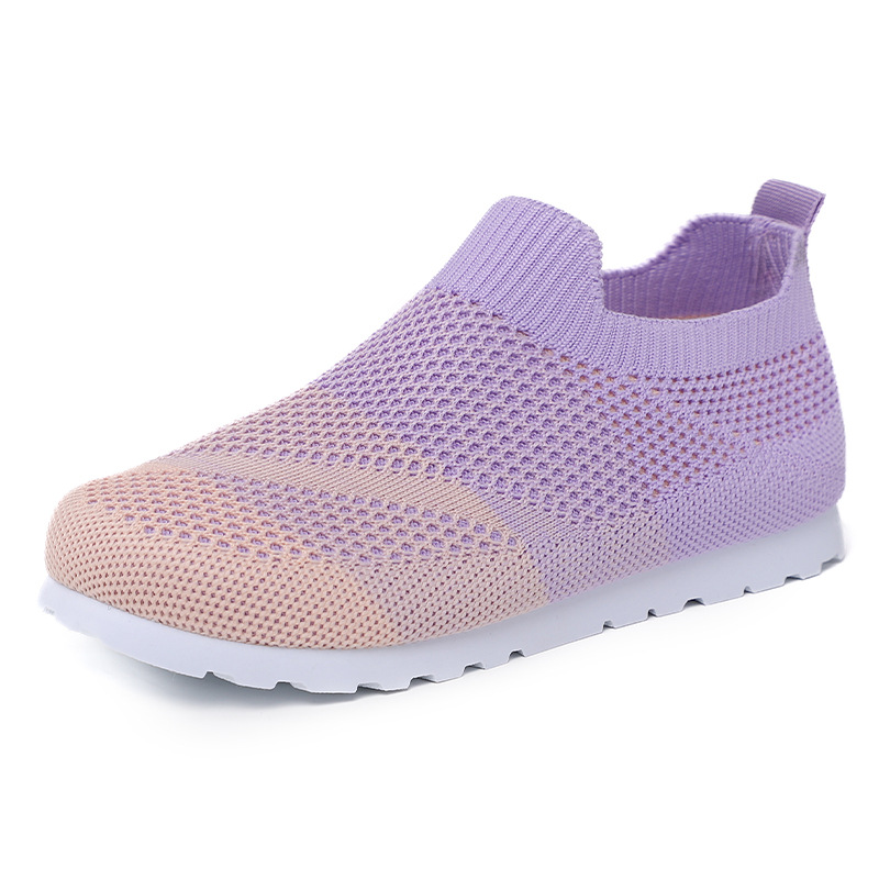 Zapatos deportivos infantiles de primavera 2026 zapatos de correr para niños y niñas zapatos de malla de tela única zapatos transpirables zapatos infantiles de 1 - 6 años