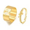 Fashionable ring for beloved, brand set suitable for men and women, internet celebrity, on index finger