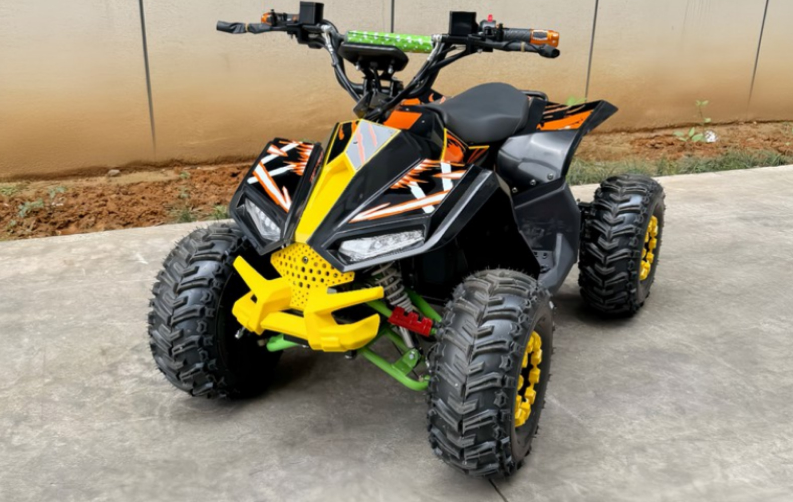 New Model Beach Bike Four-Wheel Off-Road Mini Motorcycle 48V500W Mountain All-Terrain Children's Electric Kids' Gasoline Vehicle