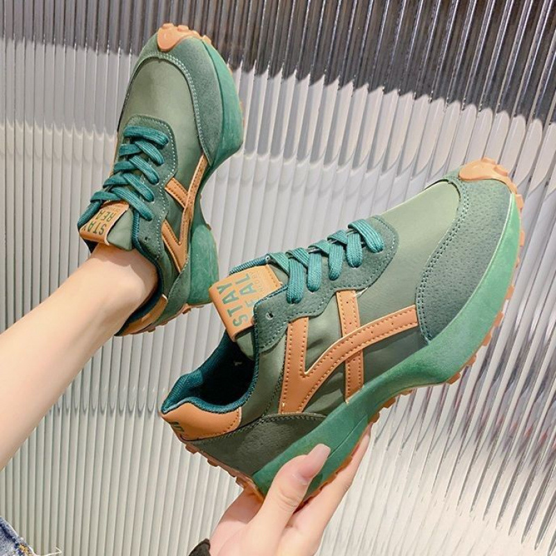 New Style Forrest Gump Sneakers for Women, Trendy and Popular Casual Dad Shoes, Flat and Versatile, Make Feet Look Smaller, Casual Running Shoes