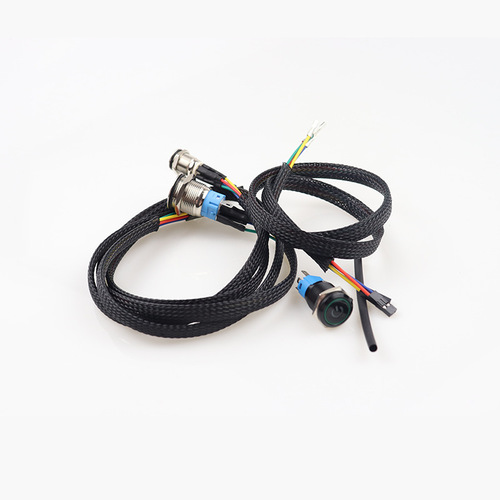 12/16/19/22mm Computer Power Button Metal Switch Restart Power Supply Modification with Corded Power Supply