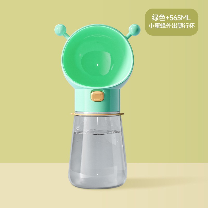 Perro salida taza de agua perro hervidor de agua portátil para caminar Taza perro caminando botella de agua para mascotas agua potable alimentación dispensador de agua suministros