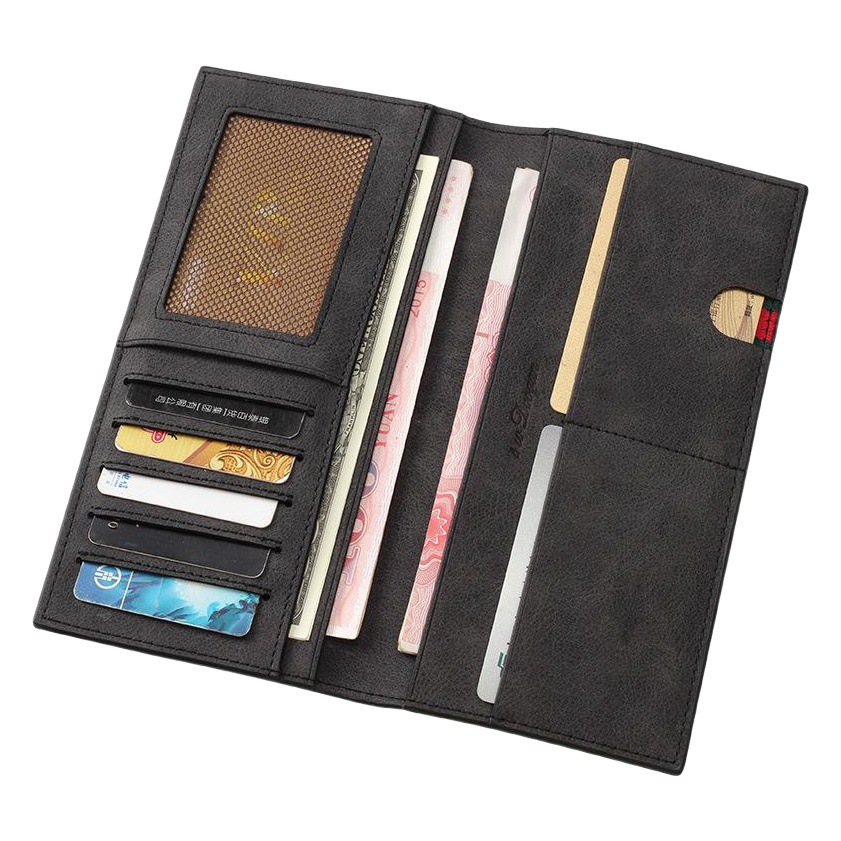 SWDVOGAN men's wallet long student thin men's wallet vintage wallet men's wallet in stock wholesale