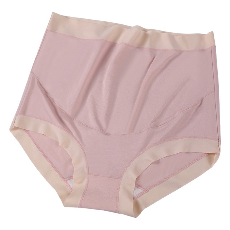 Modal cotton pregnant women's underwear High Waist Seamless abdomen pregnant late postpartum large size breathable triangle shorts wholesale