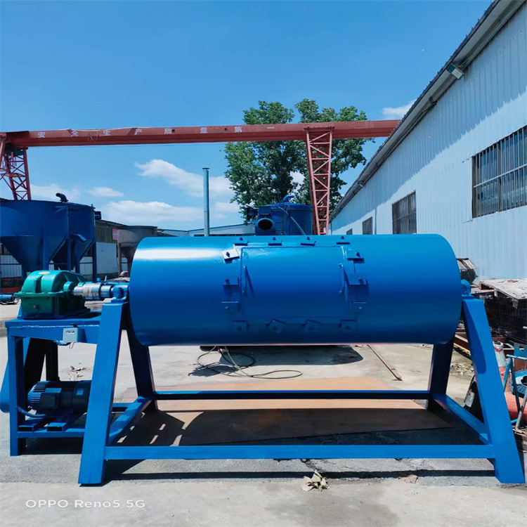 铁壁件 钢管除锈去油机 200升滚筒研磨抛光机