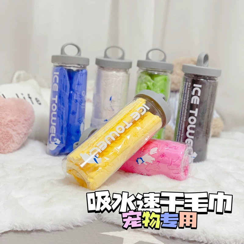 Трансграничные товары для домашних животных впитывают полотенце большой толстый собачий кот для купания