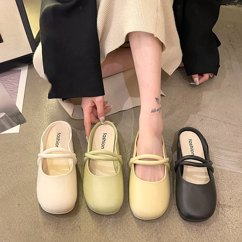 Flat-bottomed gentle French half-mug women's summer new temperament…