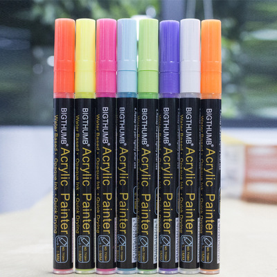 天藝夜光筆晚上會發光筆 立體熒光筆相冊diy制作