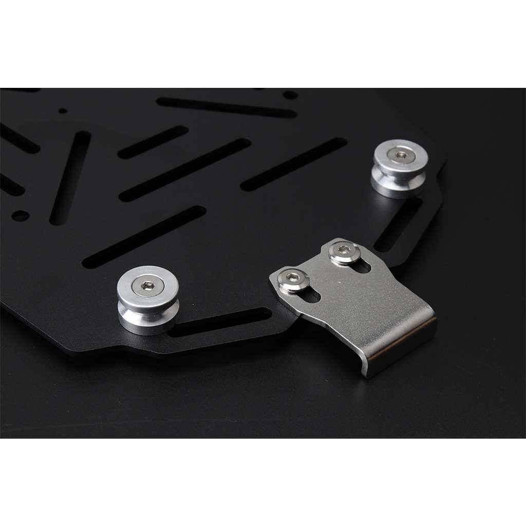 Motorcycle trunk universal quick release bottom seat cushion aluminum alloy cushion motorcycle aluminum alloy trunk buckle accessories