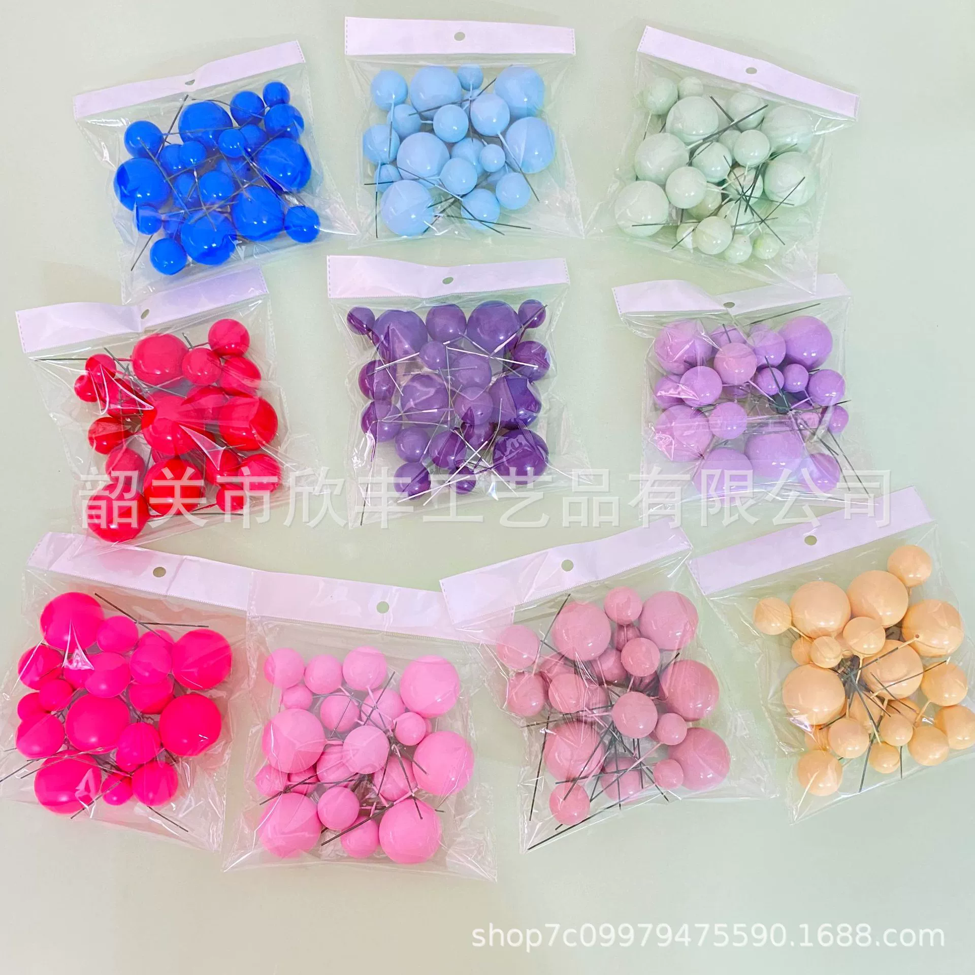 Золотые и серебряные шарики для украшения торта, цвет макарон, 20 смешанных пенопластовых шариков с блестками, искусственные шарики для торта