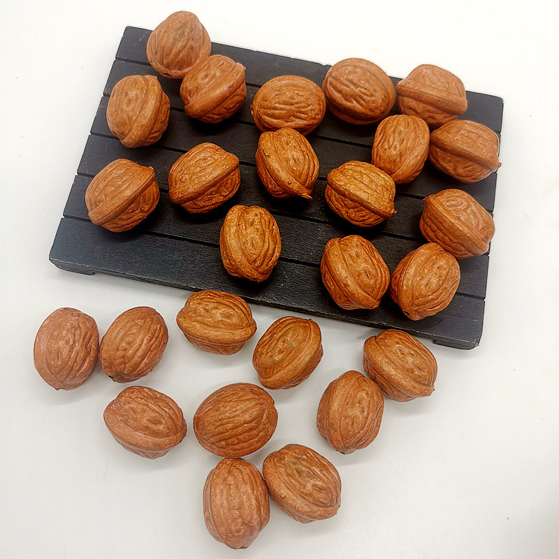 Simulated Walnut Model Plastic Dried Fruit Model Fake Small Dried Fruit Peanut Almond Walnut Early Birth Photo Props Simulated Walnut Model Plastic Dried Fruit Model Fake Small Dried Fruit Peanut Almond Walnut Early Birth Photo Props