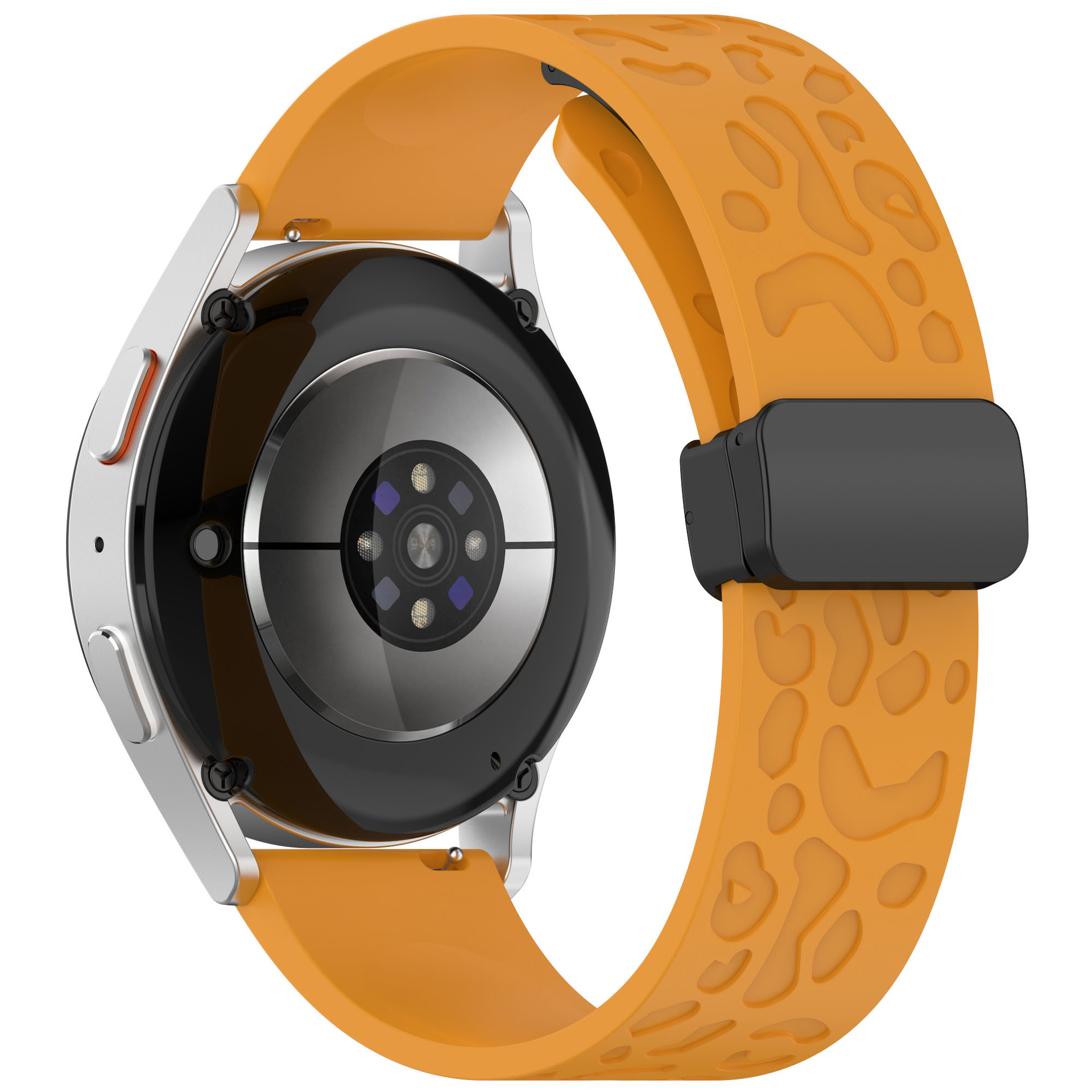 Compatible with the universal leopard print magnetic clasp strap of Huawei and Samsung Galaxy watch5 pro watch5 undefined