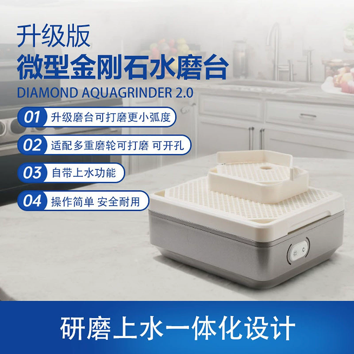 Двухслойный универсальный шлифовальный станок с автоматической подачей воды, спиральный шлифовальный круг, для самостоятельной обработки кромки стекла, алмазный водоструйный шлифовальный станок, бесплатная доставка