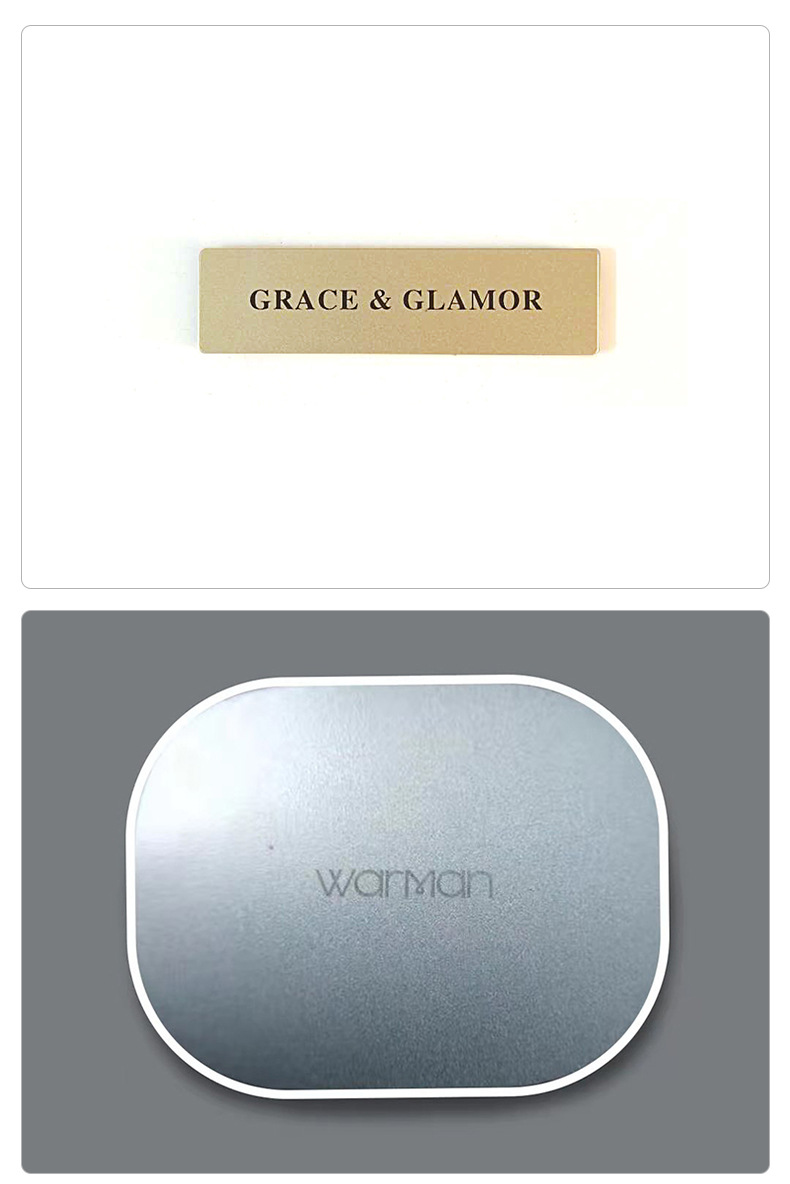 东莞寮步厂家承接激光雕刻激光镭雕五金激光打标刻字氧化铝打黑