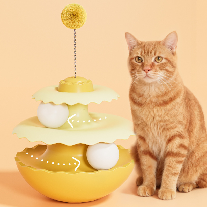 Macaron Cat Turntable Cat Self-Entertainment Gadget Tumbler Turntable Cat Teaser Toy for Kittens Pet Supplies Macaron Cat Turntable Cat Self-Entertainment Gadget Tumbler Turntable Cat Teaser Toy for Kittens Pet Supplies