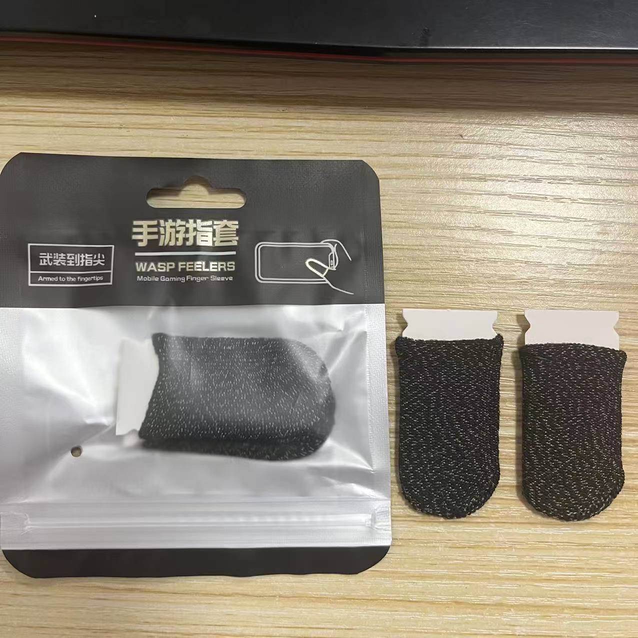 Herramienta de juego sensible y transpirable de 23 pines con funda para dedo para PUBG, tableta de teléfono móvil con pantalla táctil king, fibra de cobre.