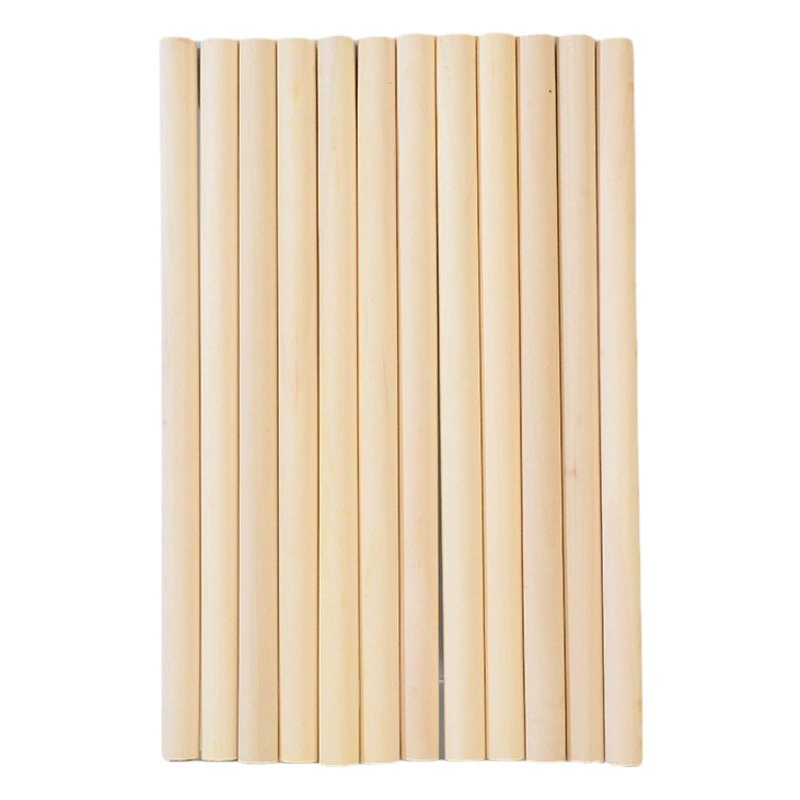 Прямые поставки с фабрики сосновые деревянные палочки деревянная мебель из цельного дерева опорные Столбы для палаток различных размеров маленькие палочки сосновые палочки