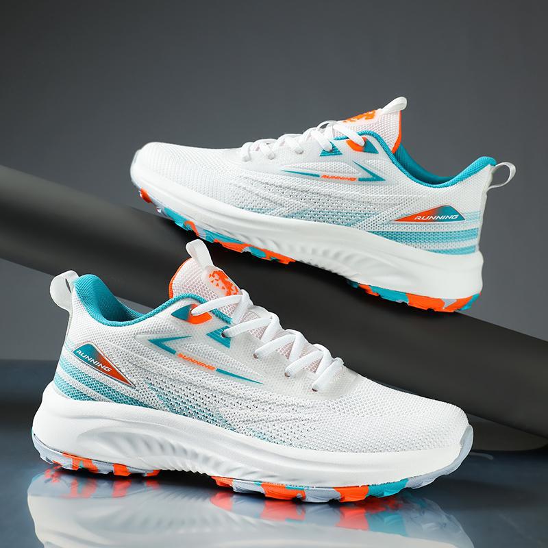 plus size Sports Casual Shoes Couple's Summer New Men's Shoes Low-top Breathable Mesh Shoes Fashion All-match Running Shoes Batch