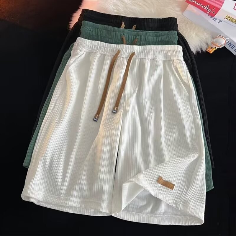 Summer Men's Fashion Casual Comfortable Breathable Shorts Trendy Versatile Loose Comfortable Sports Five-Point Shorts