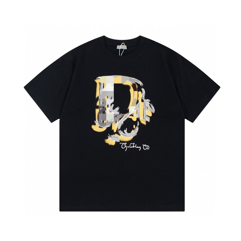 D's 300g 半袖 Tシャツ メンズ 夏 純綿 ハイウェイト ゆったり 半袖 服 アメリカのトレンド ブランド Tシャツ カップル|undefined