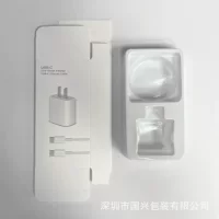 Яблоко Быстрая зарядная коробка 20W Быстрая зарядная головка Набор Type C to C кабель для передачи данных Упаковка коробки