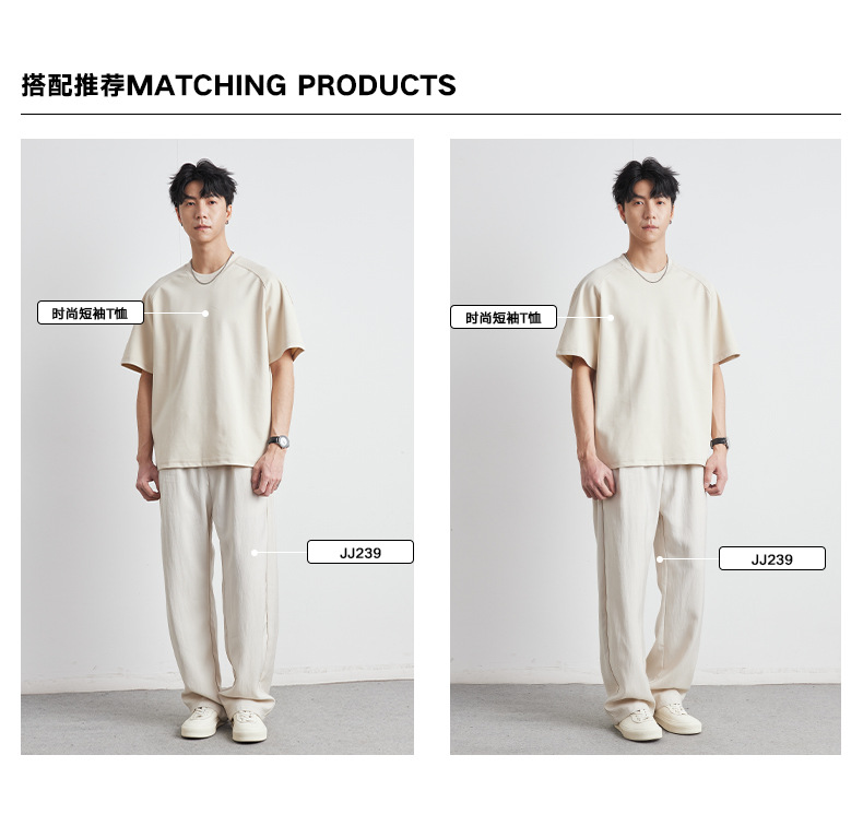 Áo thun nam cổ tròn tay ngắn chất liệu cotton thoáng mát — Màu xám đậm chi tiết 15