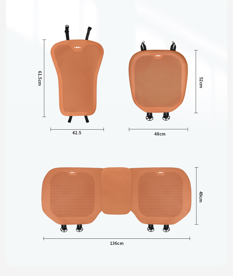 Suitable for Equation Leopard Titanium Leopard 5 Leopard 8 Titanium 3 Titanium 7 Car Universal Thin Four-Season Breathable Full-Surround Seat Cushion Seat Cover