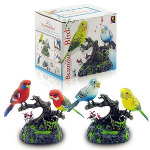 Tiktok-Style Voice-Controlled Realistic Bird Electric Sensor Talking Parrot Children's Educational Toy Wholesale Dropshipping