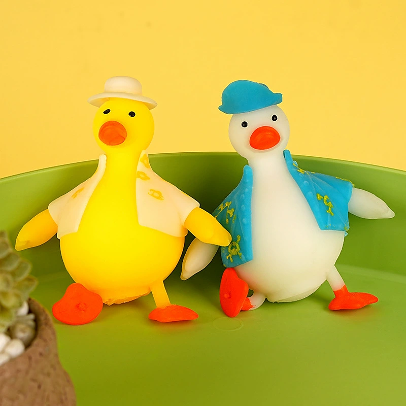Slime for dressing up, toy, anti-stress, duck