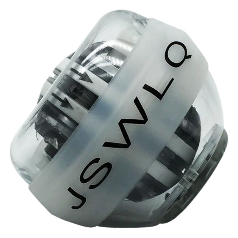 Металлический гироскопический мяч для тренировки силы запястья, самозапускающийся, для развития силы хвата, снятия стресса, разноцветный, светящийся, магнитный, оптом