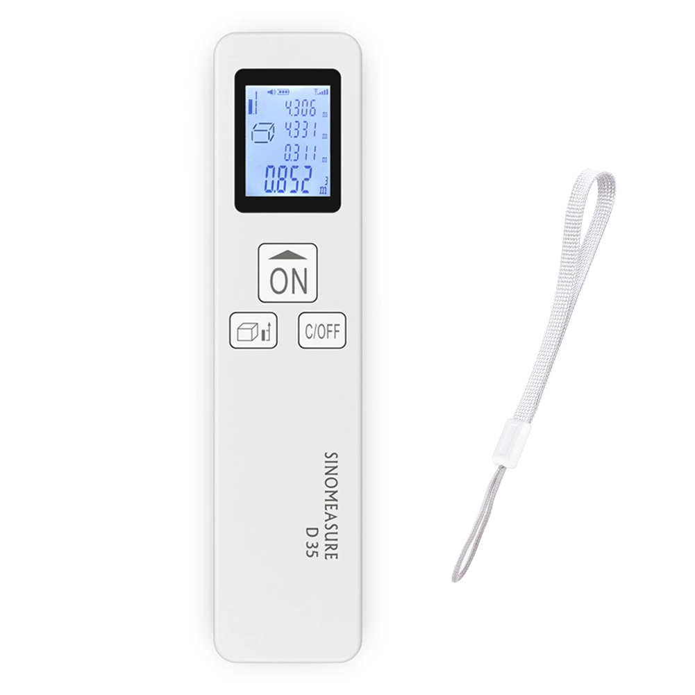 Лазерный дальномер Инфракрасный измерительный прибор Высокая точность мини Ручной лазерный измерительный прибор электронная линейка Лазерная линейка D35