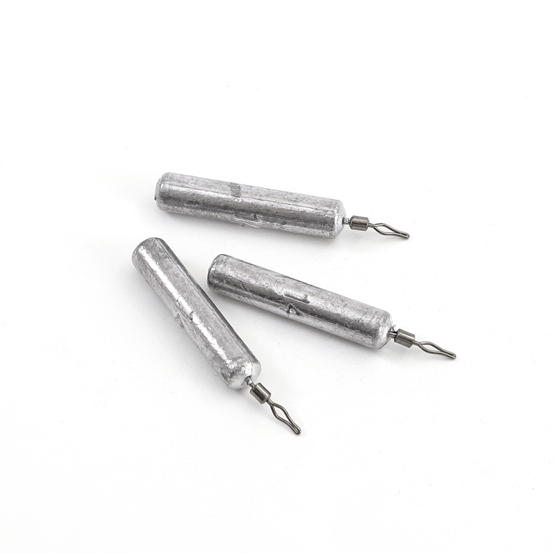 Aparejos de pesca Minglun Luya Pescado de plomo de pesca invertido Grupo de pesca de Dezhou Pescado de plomo de pesca cilíndrico Pescado de pesca Ventas directas de fábrica