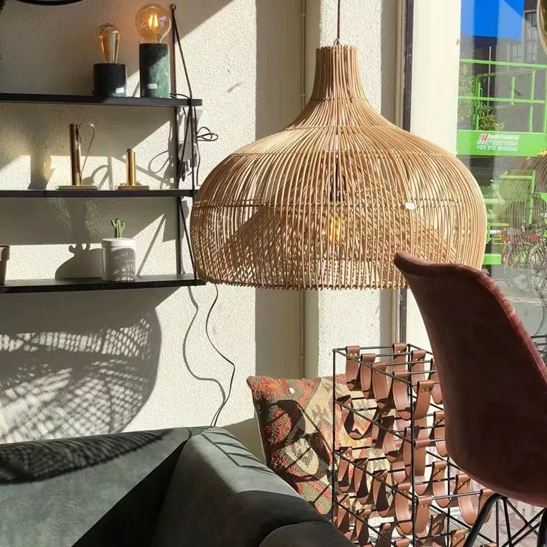 Japanese retro ceiling lamp for living room, lights, Chinese style