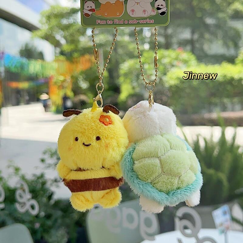 Mini Cute Animal Magnetic Plush Keychain Pendant Best Friend Cute Children's Toy Doll Wholesale Doll