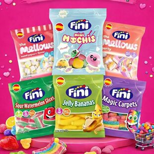 Spanish Fini Fruity Shaped Gummies 45g Children's Fun Candy Internet Celebrity Snacks Wholesale