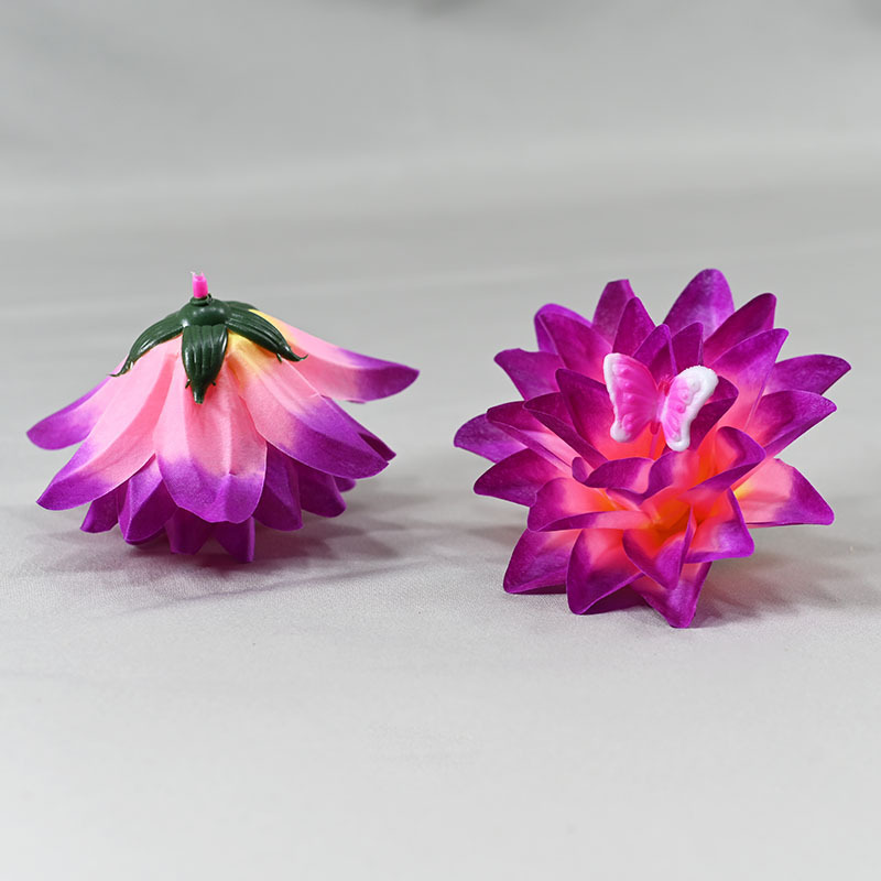 批发仿真花朵蝴蝶花芯菠萝菊花朵手工DIY头饰发饰节日装饰花|undefined