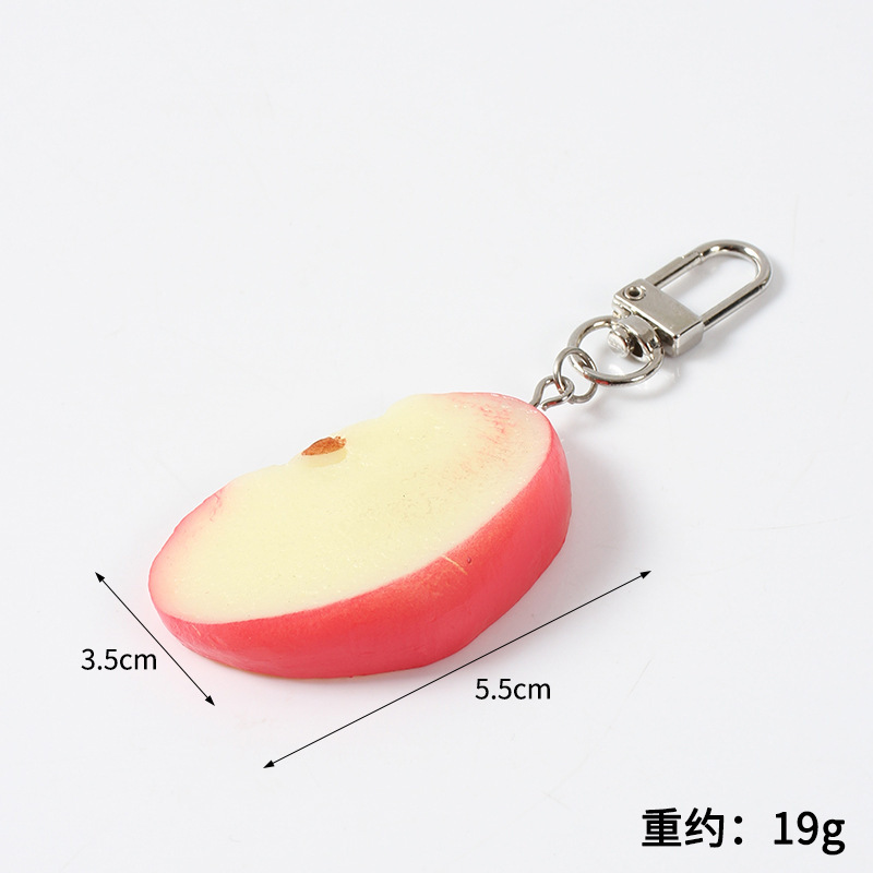 イチゴのスイカのリンゴのみかんのバナナのライチのキーホルダーのアイデアをシミュレーションします。|undefined