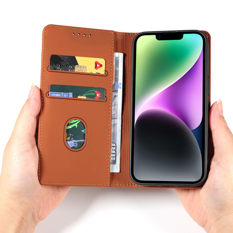 iphone17 携帯電話レザーケース Apple 16 新しい携帯電話ケース Samsung S25 肌感触フリップ保護カバー A17 に適しています。|undefined