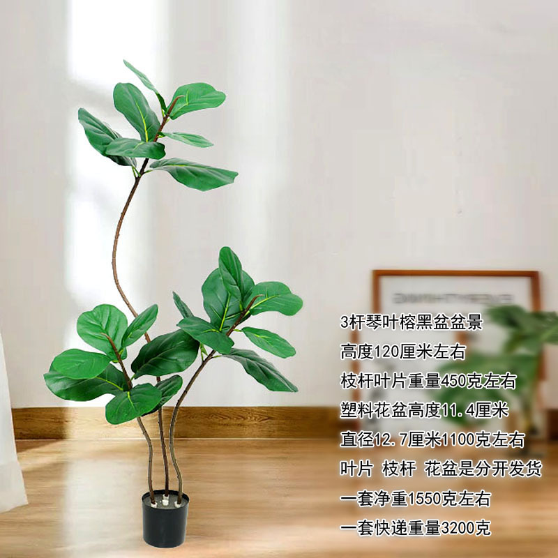 Plantas de simulación bonsai decoración interior y exterior plantación verde plantación de bambú simulación de plantación en maceta plantación de dormitorio plantación de suelo image 8