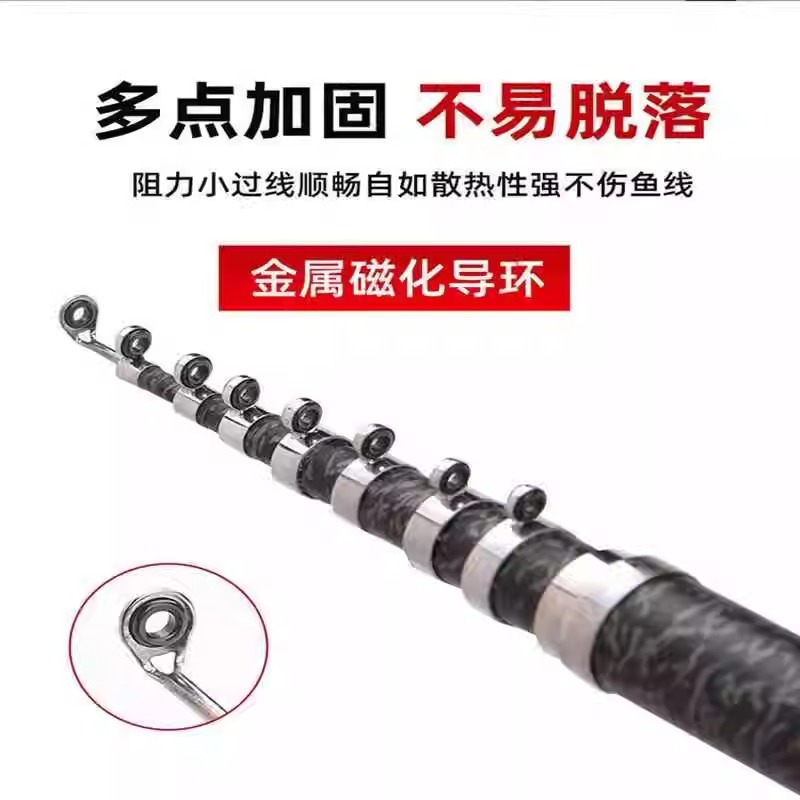 小型ペンの小海竿の超硬釣竿の新型の竿を投げて竿を投げます。