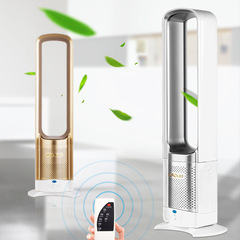 New Bladeless Home Remote Floor Desktop Silent Oscillating Negative Ion Air Purifier 32-inch Electric Fan