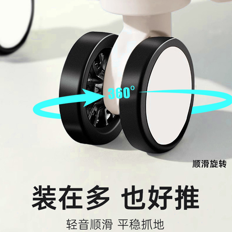 20 pulgadas multifuncional explosión de fuego maleta silenciosa rueda universal alto valor nominal 24 pulgadas caja de cifrado caja de tracción