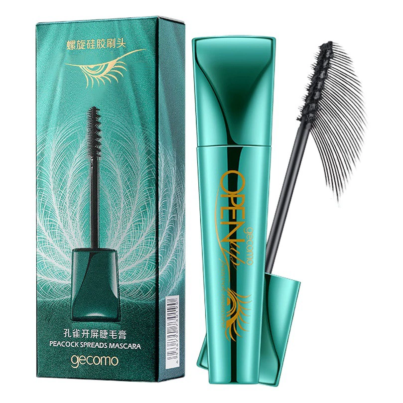 Тушь для ресниц Gemeng 4D Peacock, водостойкая, устойчивая к поту, не прилипающая, натуральный, не цветущий макияж на 360 градусов