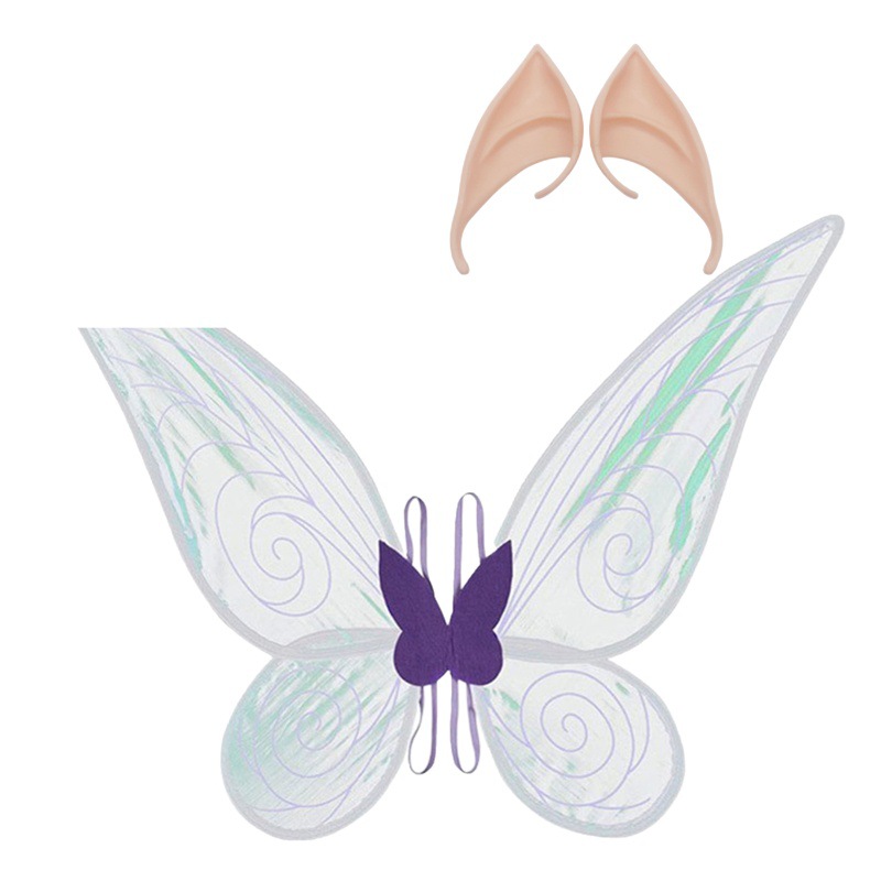 Nuevo Ángel alas de mariposa traje Halloween Elf oído princesa Fairy party Dress Up Festival rendimiento apoyos