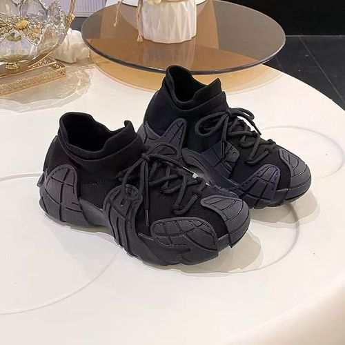 Hollywood Sneaker 2025 New Summer Dad's Lightweight Air-Weave Elastic Breathable Slippers